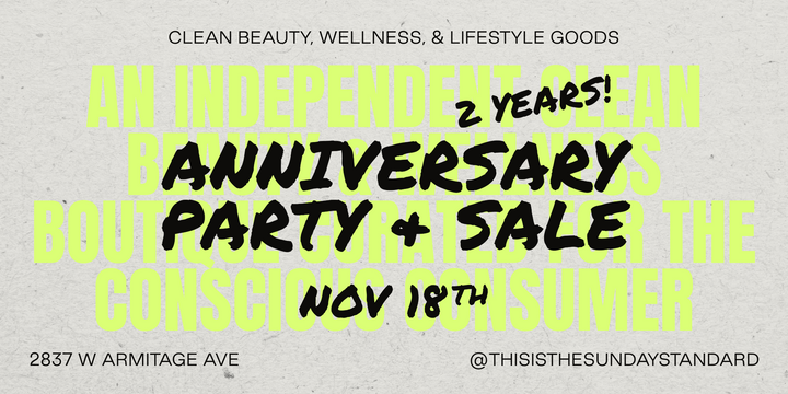 2 Year Anniversary Party & Sale!