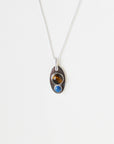 Tiger's Eye & Lapis Stone Pendant