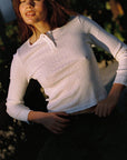 Pointelle Henley