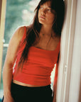Organic Cotton Square Neck Cami
