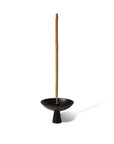 Matte Black Brass Incense Holder