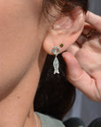 Sterling Fish Earrings