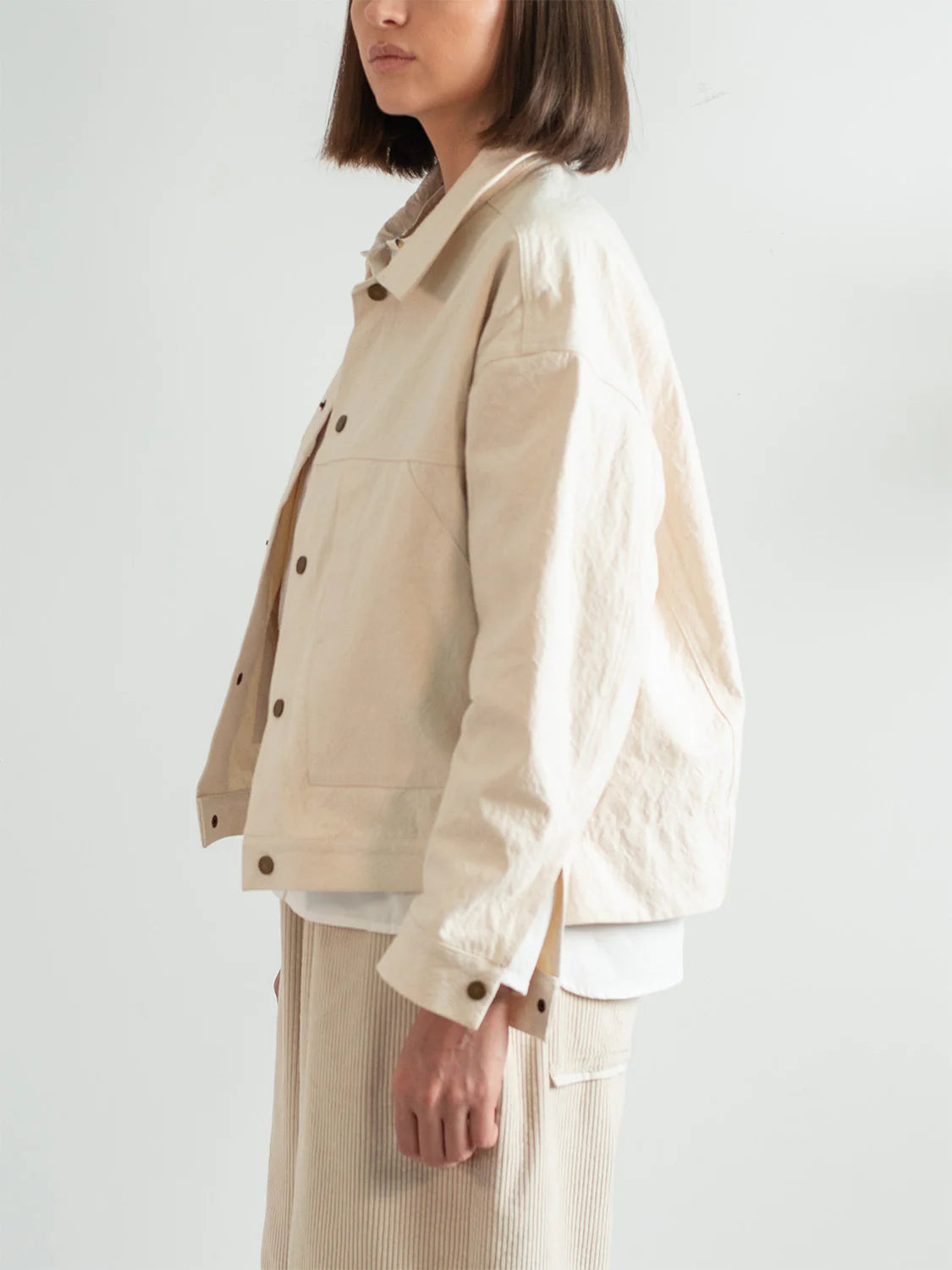 Canvas Varsity Jacket