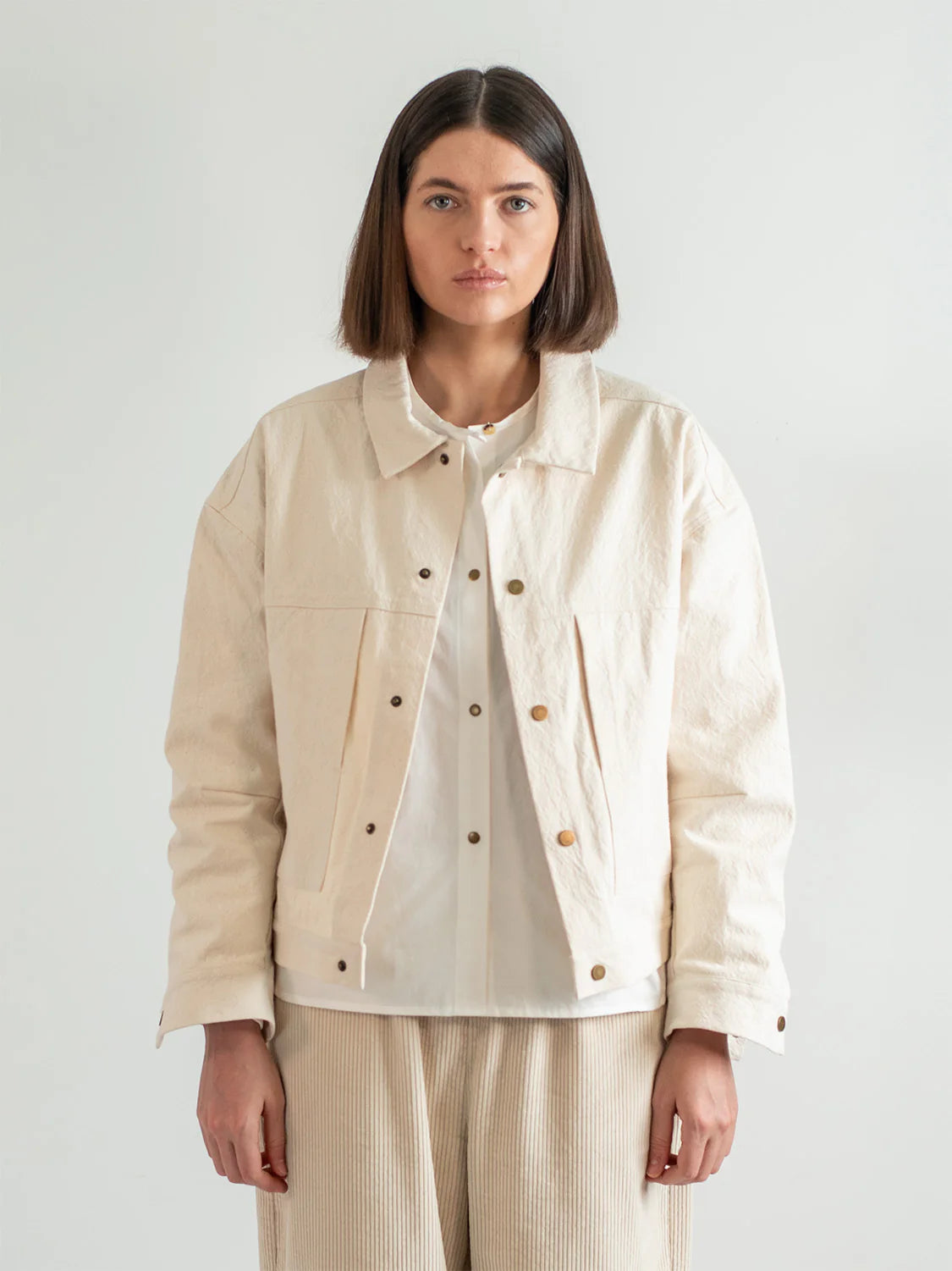 Canvas Varsity Jacket
