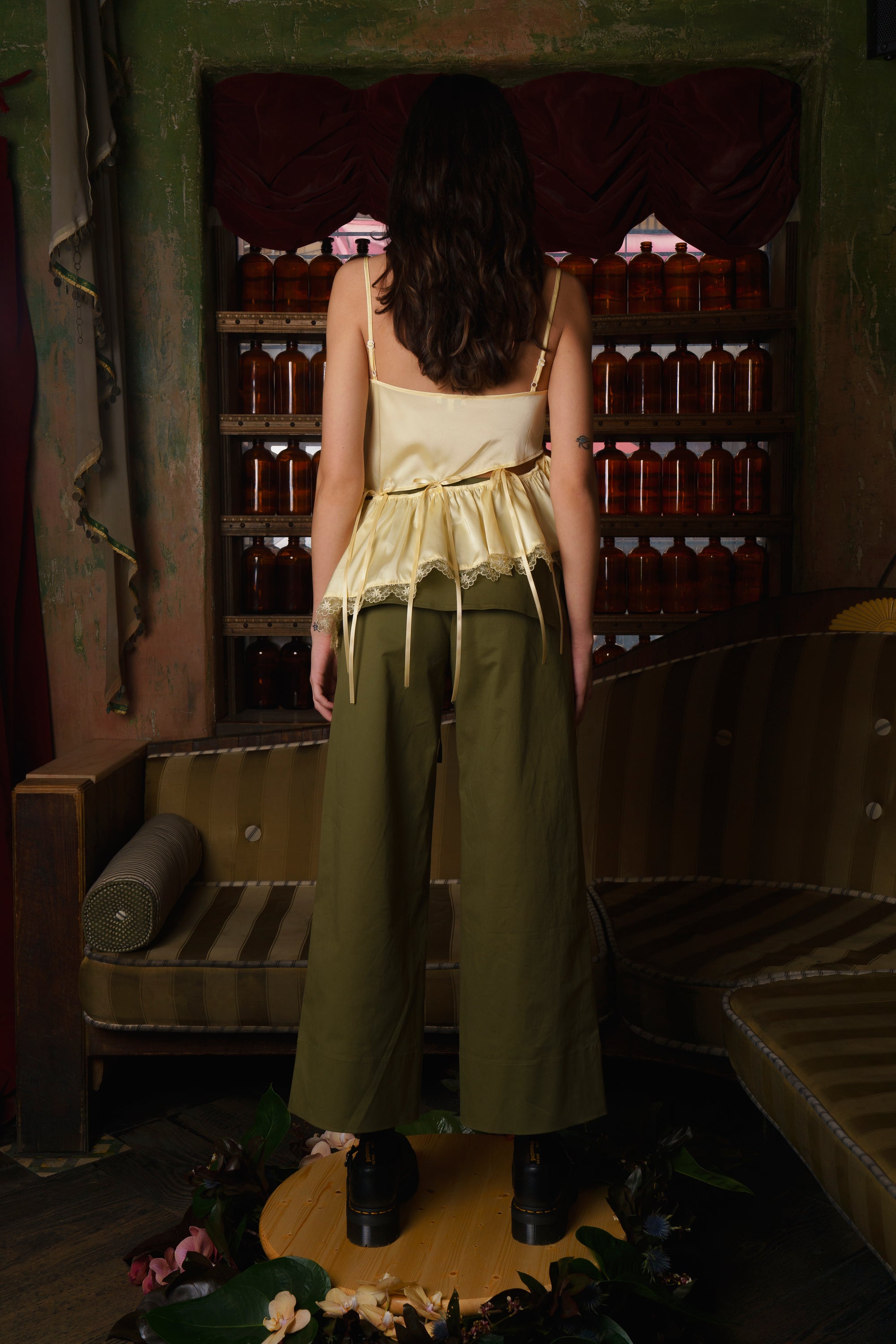 Chase Satin Top