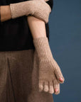 Cashmere Ribbed Gloves