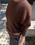Cecile Crew Neck Mohair Sweater