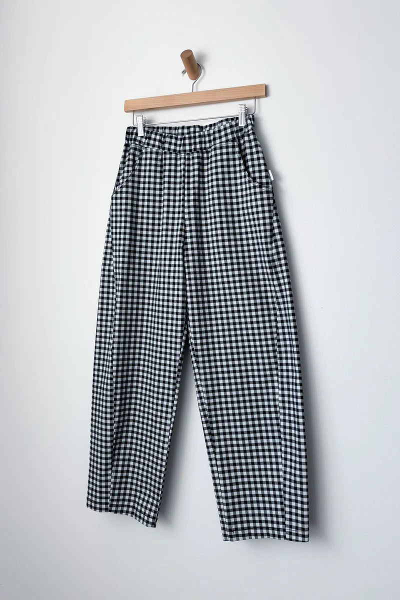 Arc Pants in Navy Gingham Arc Pants in Navy Gingham