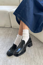 Cotton Ribbed Her Socks