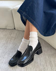 Cotton Ribbed Her Socks