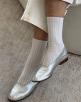 Cotton Ribbed Her Socks
