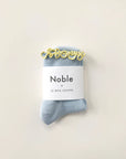 The Petite Ruffled Modal Socks