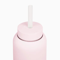 Lounge Straw & Cap for Bink Glass Water Bottle