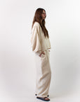 Camden Rippled Cotton Curve Pant