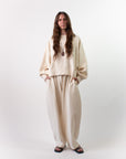 Camden Rippled Cotton Curve Pant