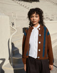 Striped Sheba Cardigan