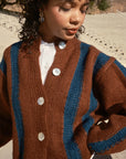 Striped Sheba Cardigan