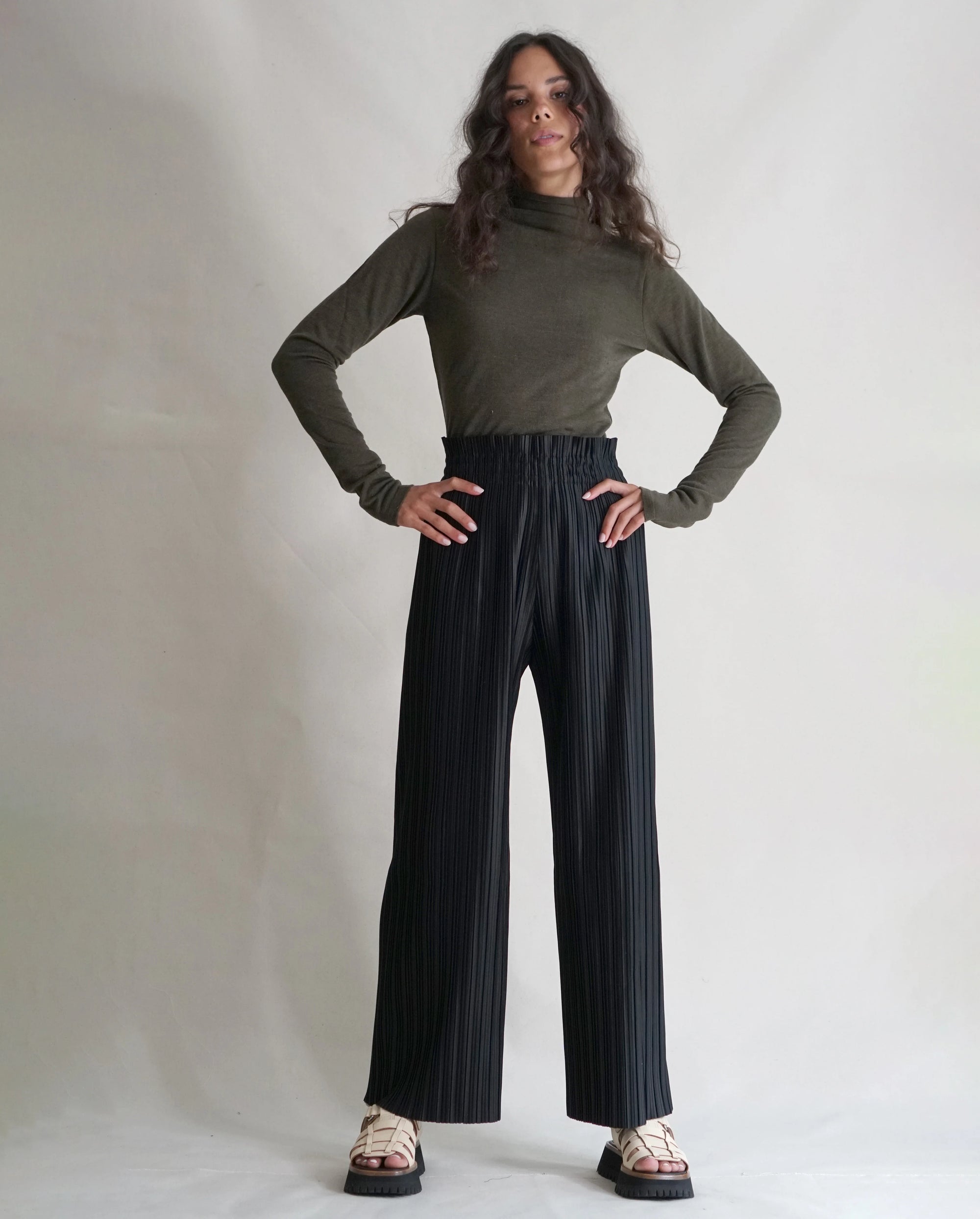 Pleated Sadie Pant