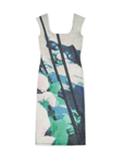 Hydrangea Paulie Midi Dress