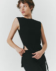 Ruched Ross Sleeveless Tunic