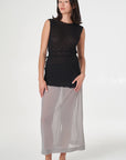 Ruched Ross Sleeveless Tunic