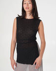 Ruched Ross Sleeveless Tunic