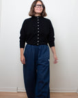 Wool Peri Shrunken Cardigan