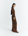 Relaxed Ombre Pleated Maro Pants