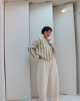 Camden Rippled Cotton Curve Pant