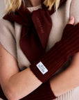 Merino Wool Fingerless Gloves