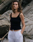 Organic Cotton Square Neck Tank