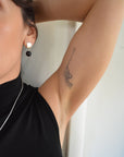 Silver Onyx Earrings