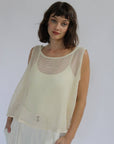 Marni Netted Cotton Tank