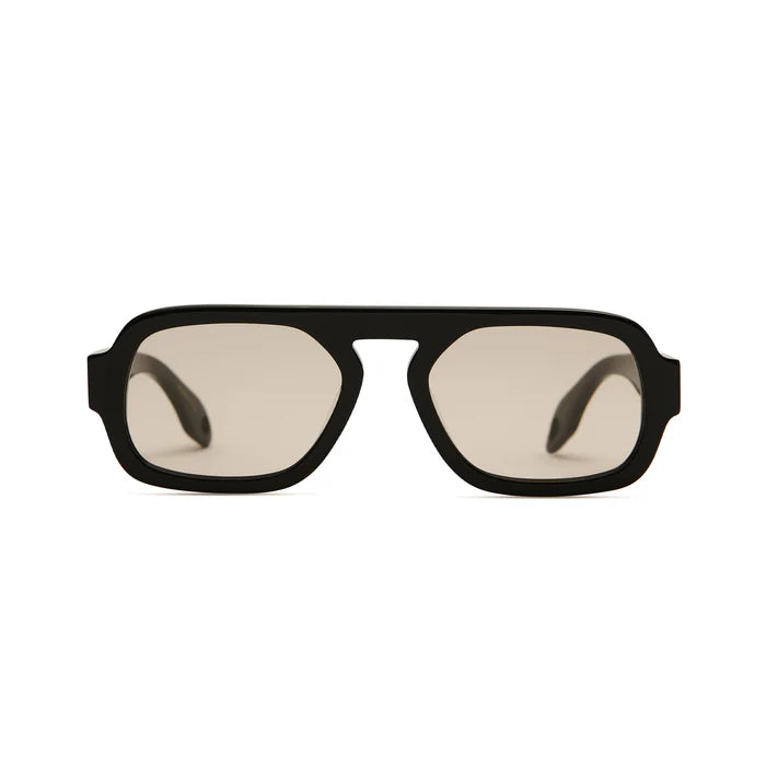 Mini Jane in Gloss Black with Light Brown Lens | Sunglasses  display picture 2