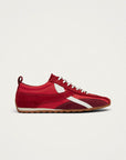 Tb.304 Nylon Red Leather Sneakers