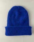 Angora Knit Beanie