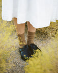 Italia Cashmere Cozy Rib Crew Socks