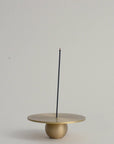 Orb Brass Incense Holder