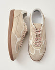 Tb.490 Rife Grain Cream Leather Sneakers