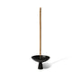 Matte Black Brass Incense Holder