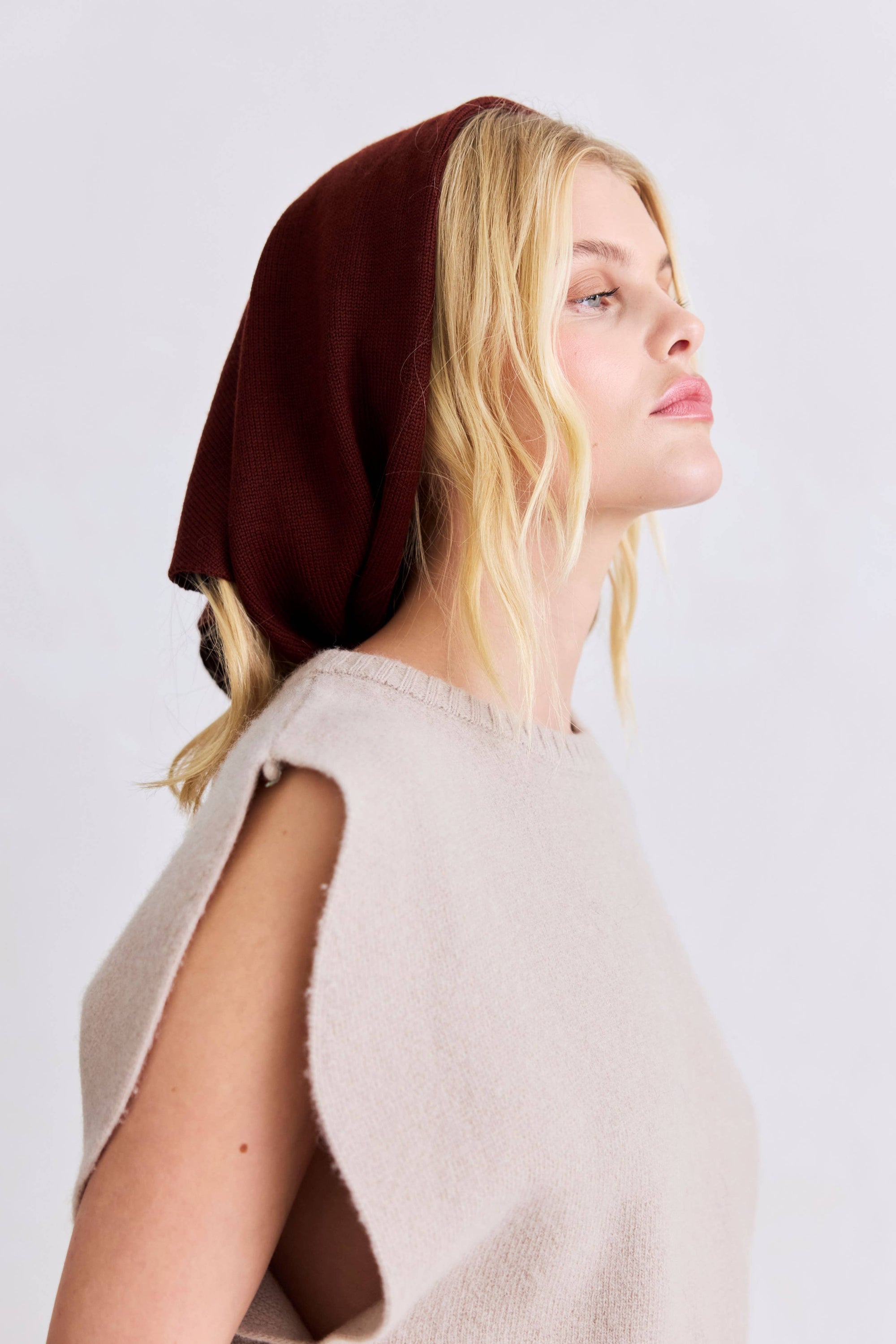 Merino Wool Triangle Scarf