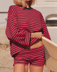 Striped Long Sleeve Tee