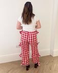 Rae Gingham Bow Pants