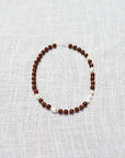 Coffee Pearl Beaded Necklace