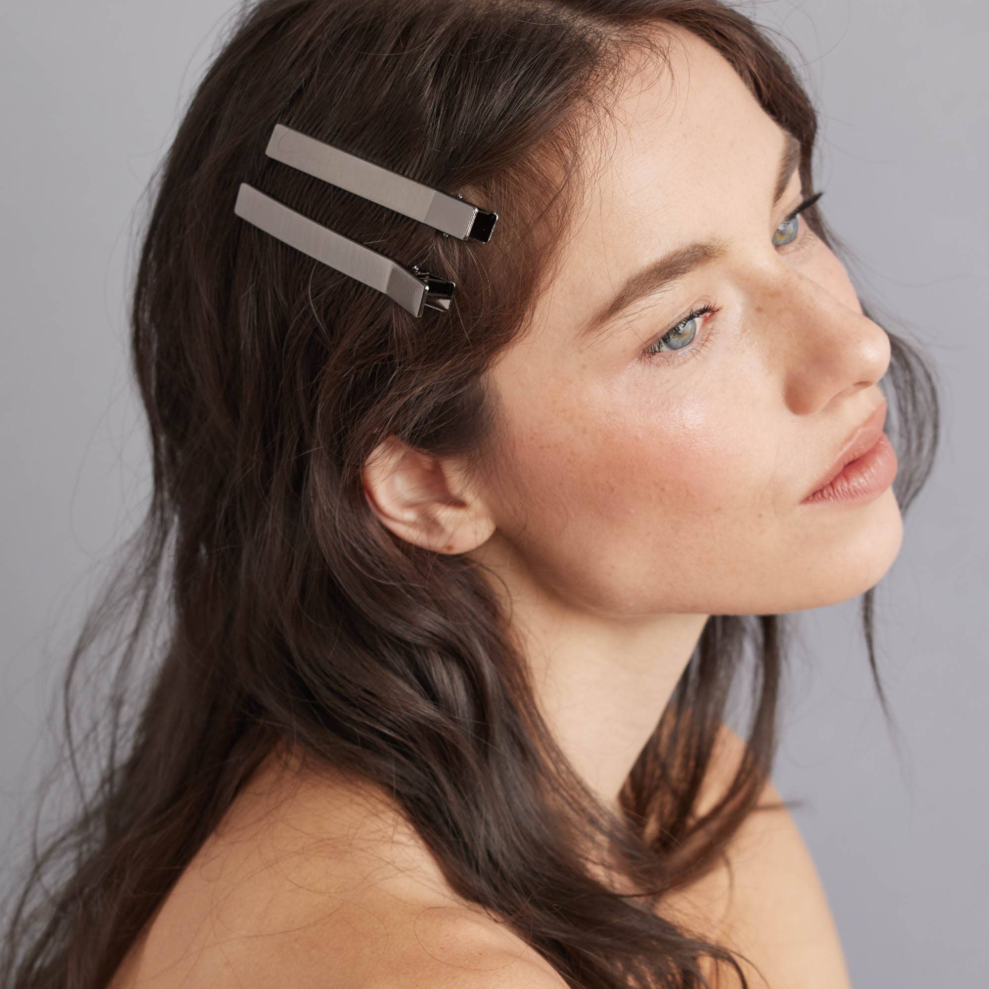 Metal Hair Clip Set