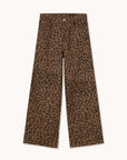 Animal Print Berta Long Denim