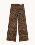 Animal Print Berta Long Denim