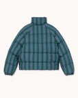 Striped Short Puffer Jacket