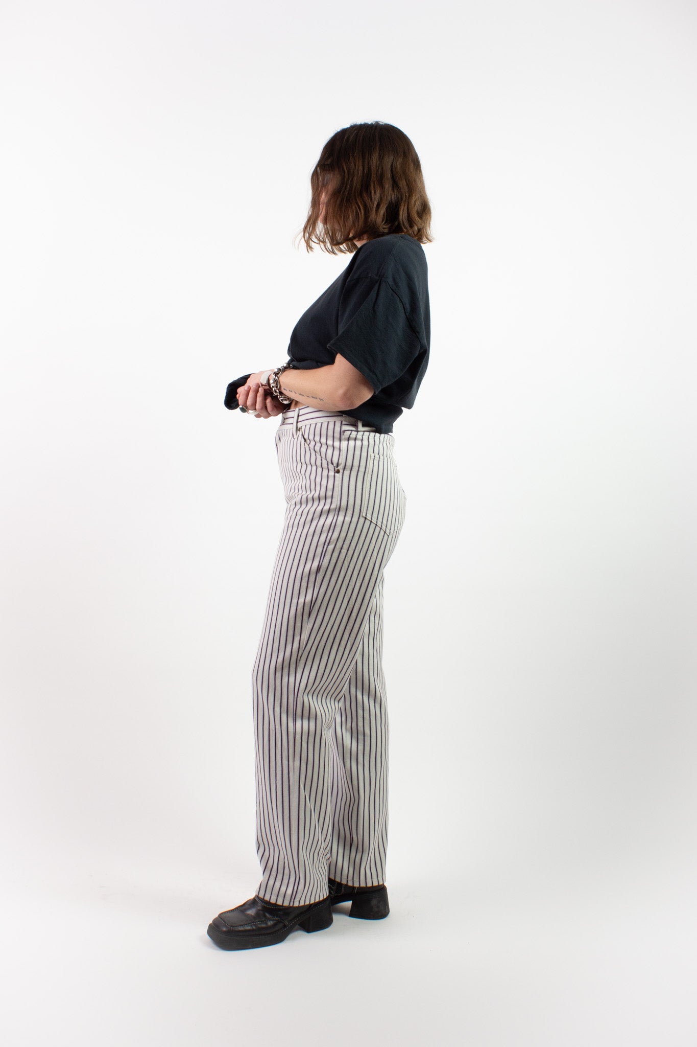 Striped Rodeo Jean