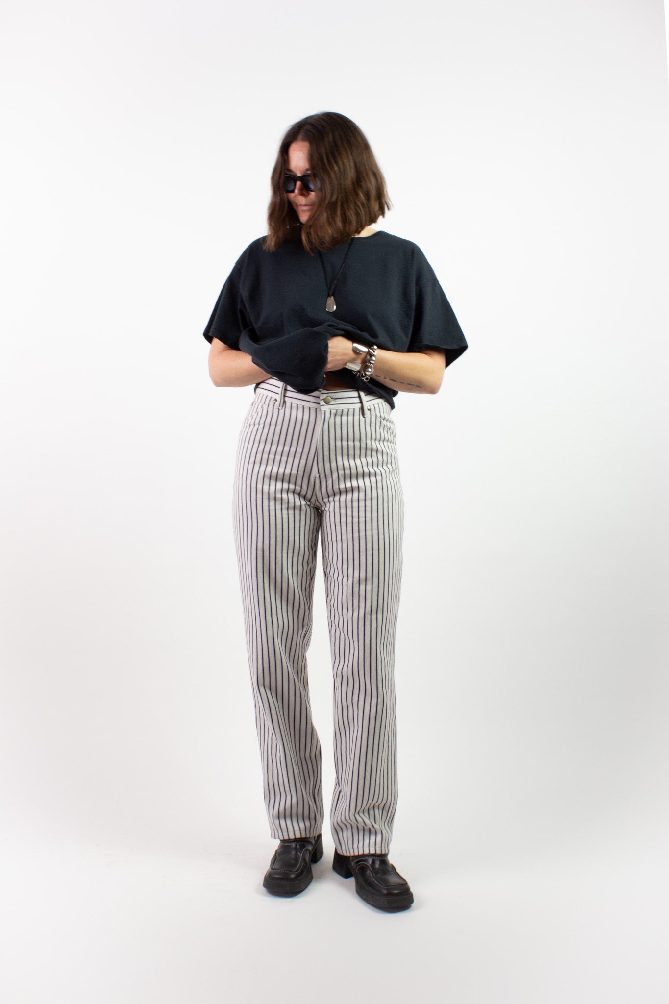 Striped Rodeo Jean